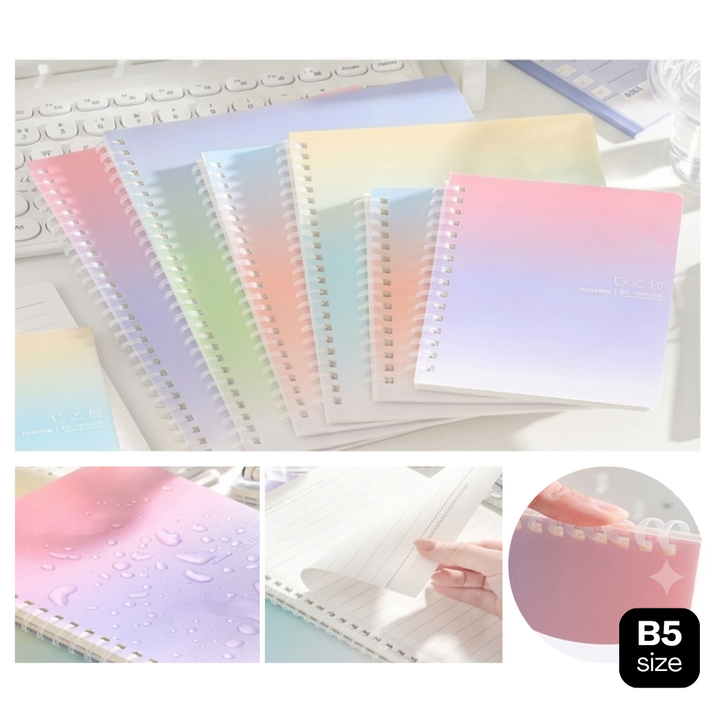 Spiral Notebook Your Memory Your Dreams 80's B5
