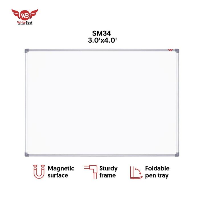 Writebest Magnetic White Board