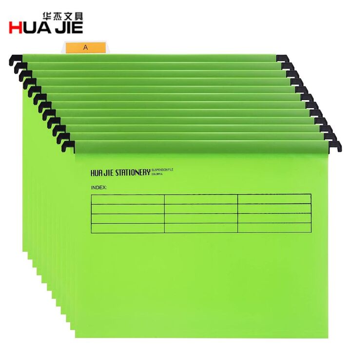 Hua Jie PP Suspension File A4 ST6001A 12's (PP Filing Pocket)