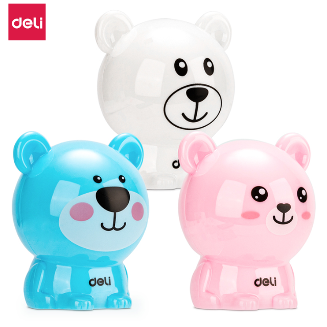 Deli Mini Bear Pencil Sharpener