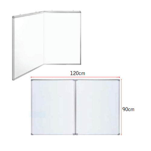 Foldable White Board 90cm x 120cm