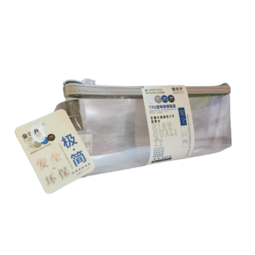 Kinhshion Pencil Case A6 21x3x8.5cm Transparent