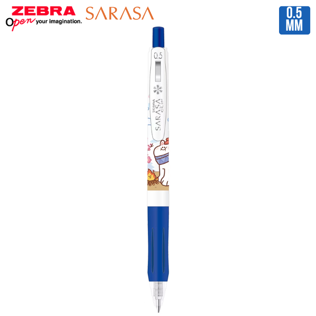 Zebra Gel Pen Sarasa Clip Winter Animal 0.5mm