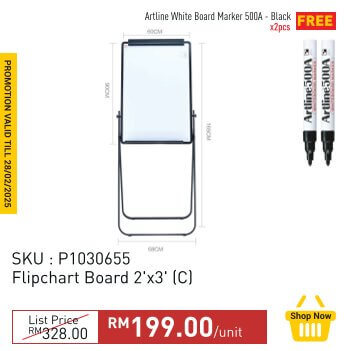 Image 89: Promo@Flipchart Board 2'x3' (C)