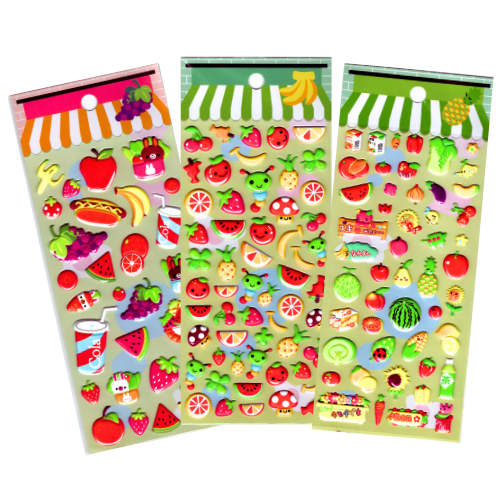 Sticker Eva Foam (Vege)