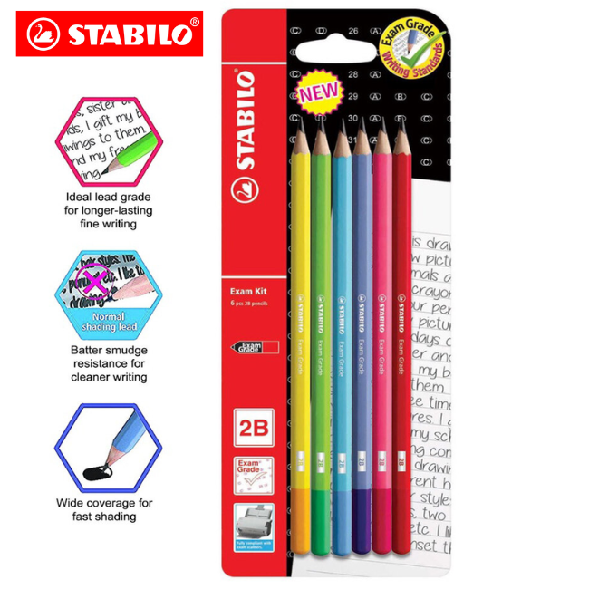 Stabilo Exam Grade 2B Pencil