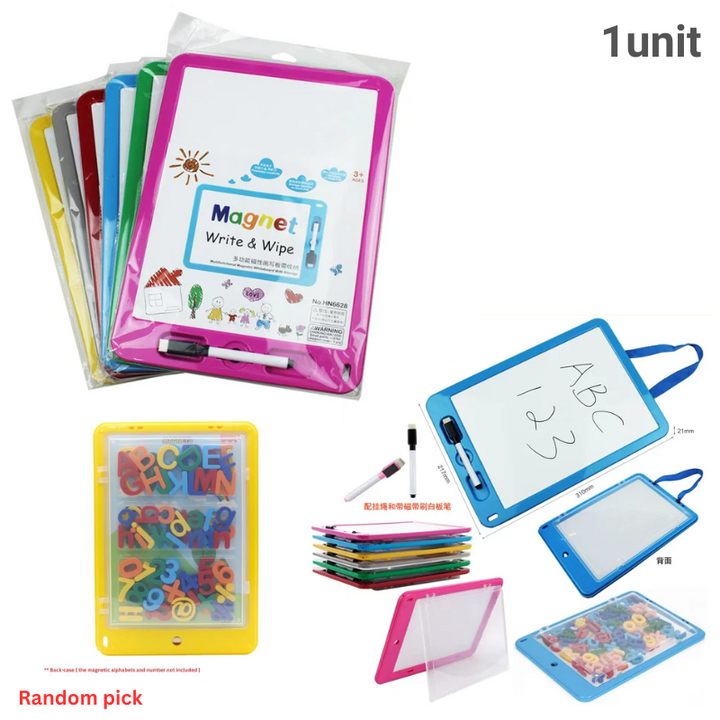 Multi-function Magnetic Whiteboard with Backcase