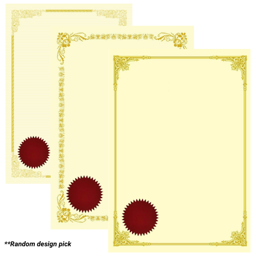 Certificate Card A4 160gsm 100's