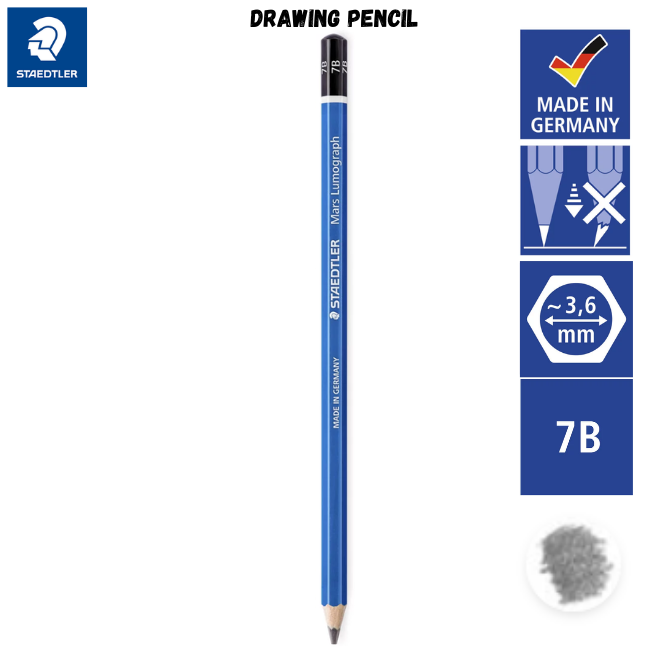 Staedtler Mars Lumograph Pencils 1pcs