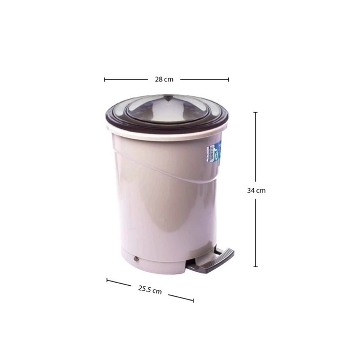 Lava Step Dustbin 10L SDB365