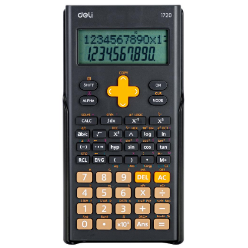 Deli Scientific Calculator with 300 Functions E1720