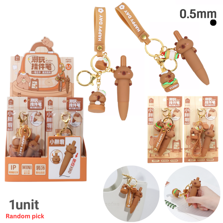 Kuki Fashion Gel Ink Pen 0.5mm Bear