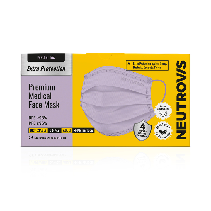 Neutrovis Extra Protection Premium 4-Ply Medical Mask
