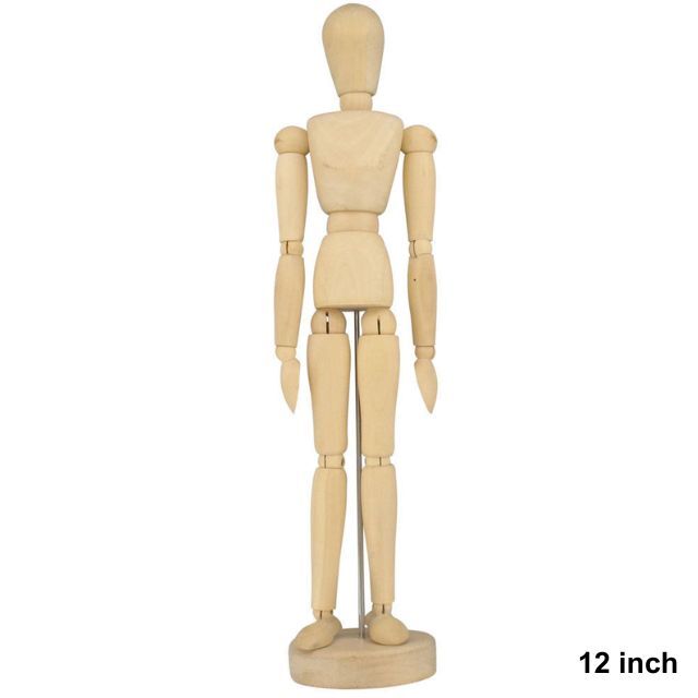 Wooden Mannikin 12 inch