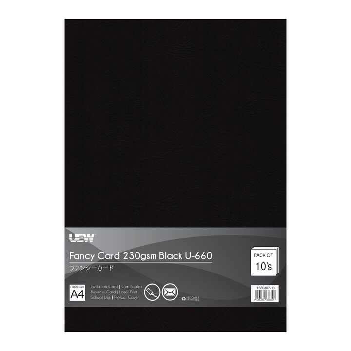 UEW Fancy Card A4 230gsm