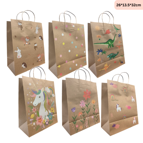 Kraft Paper Bag Fancy Design 150g