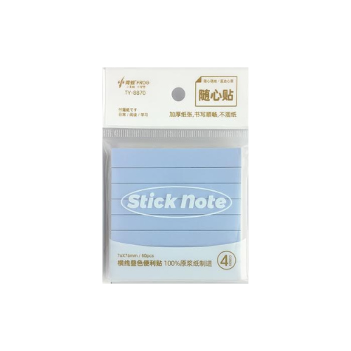 FROG Sticky Note 76x76mm 80's
