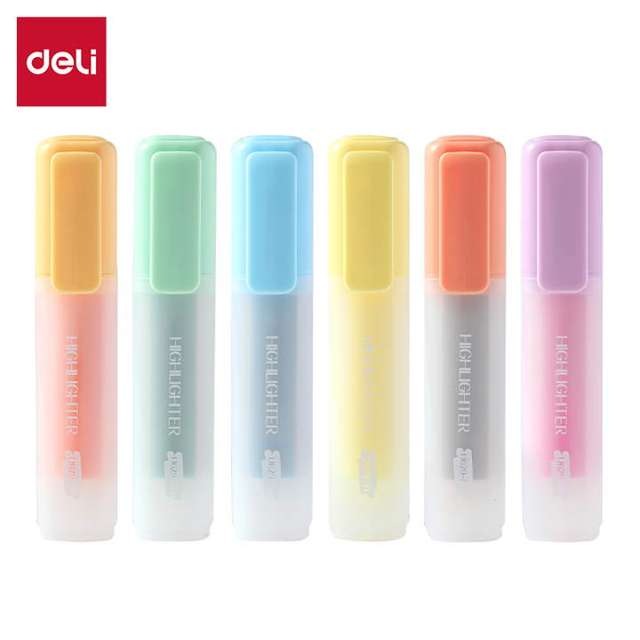 Deli Highlighter Chisel tip Asst Colour 1-5mm EU629
