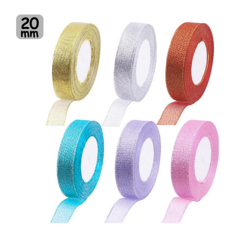 Nylon Ribbon 20mm Gold Dust For Present