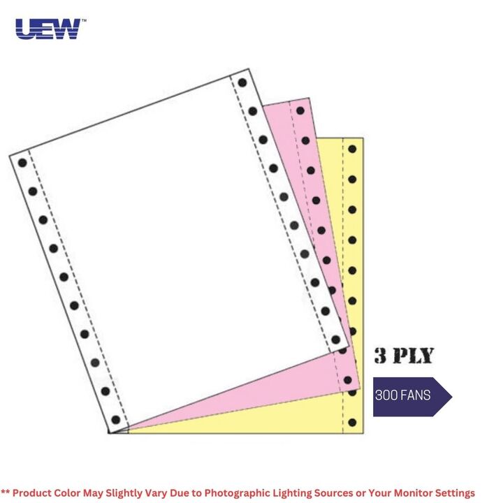 UEW Computer Form NCR Colour Paper