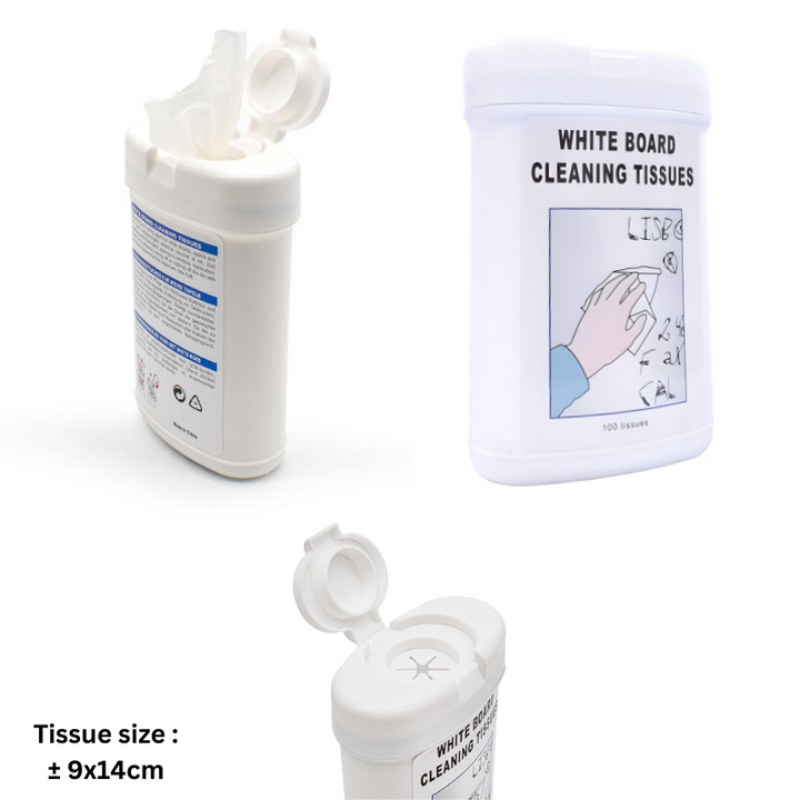 White Board Cleaning Tissue 9x14cm 100's