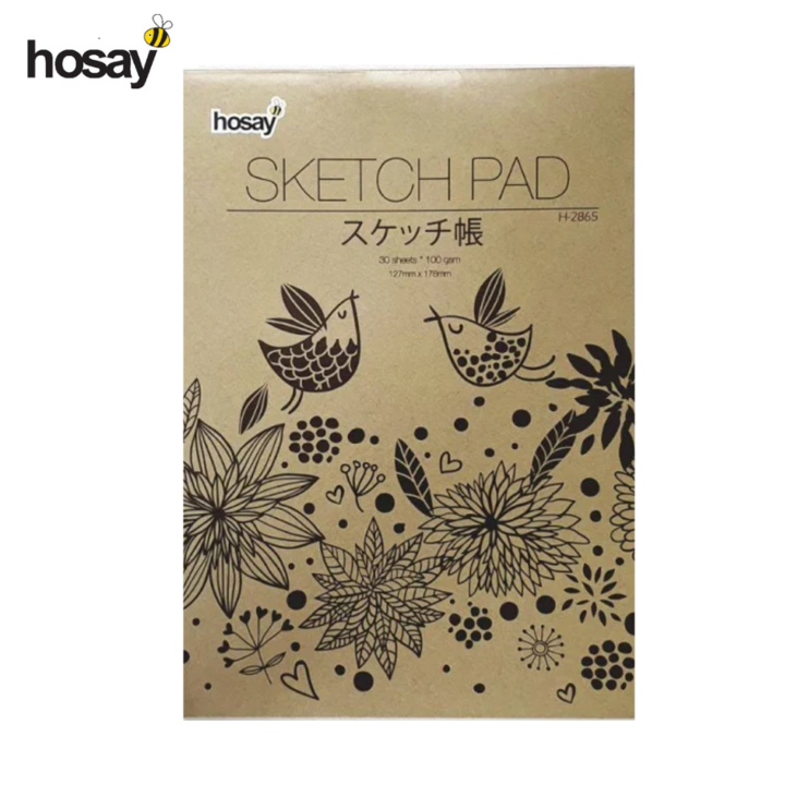 Hosay Sketch Pad 100gsm 30shts