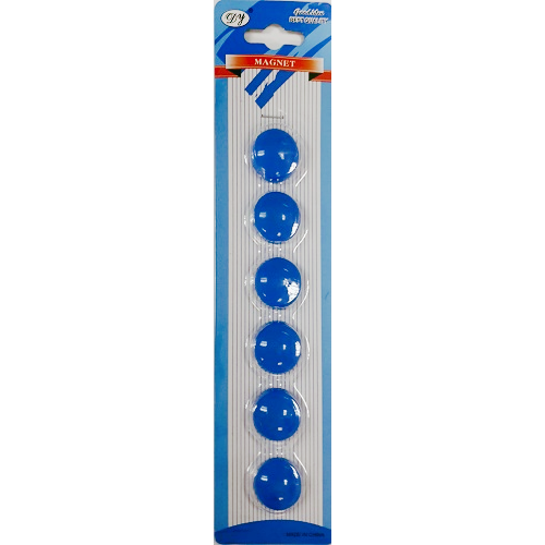Round Magnetic Buttons 20mm (820) 6's/pack