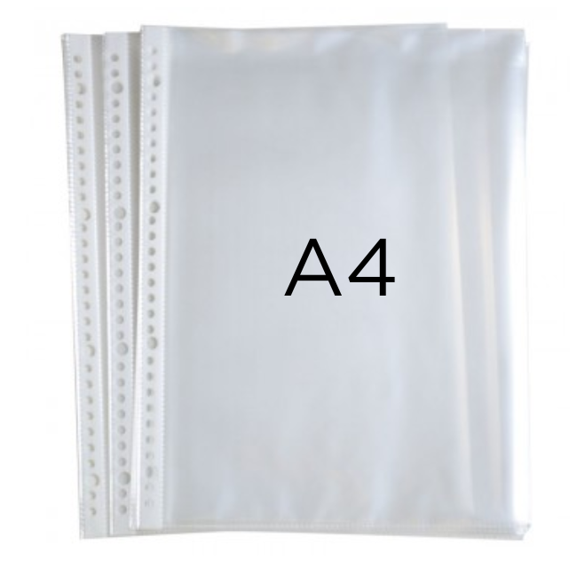 UEW/TianShun Refill Clear Holder A4 10's