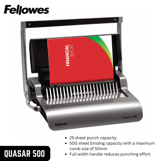 Fellowes Comb Binding Machine A4