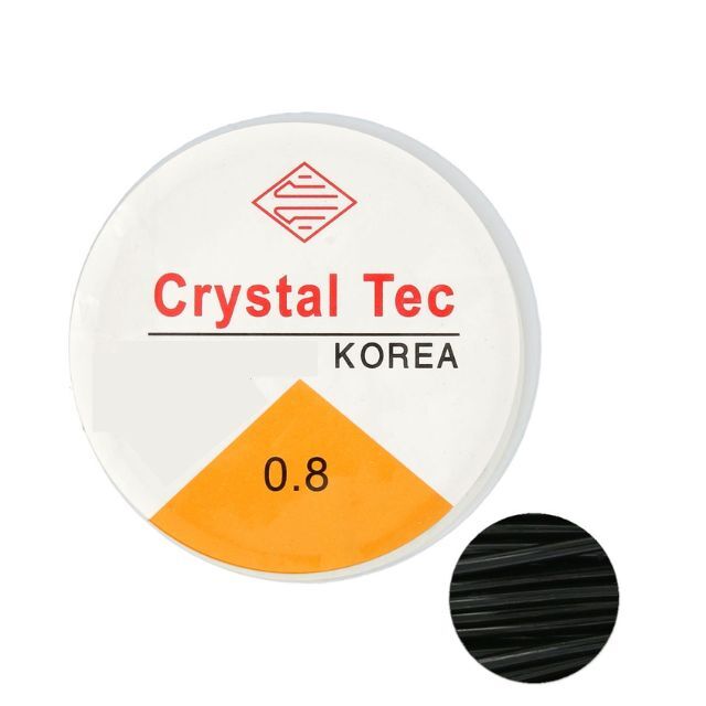 Elastic Crystal String White 0.8