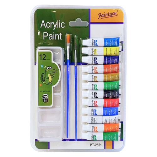 Paintyou Acrylic Paint Brush Set