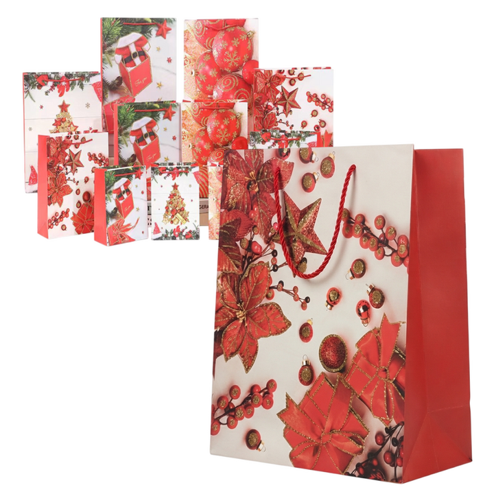 Christmas Paper Bag L26 x H32 x W10cm