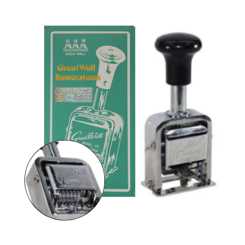 Great Wall 45 Numbering Machine 6-Digit