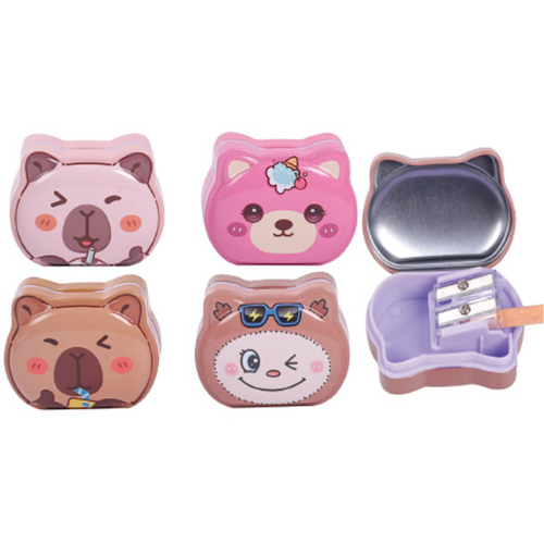 Sharpener 2 Holes Cute Animals