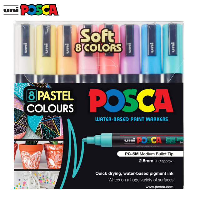 Uni Posca Water Marker Medium 1.8-2.5mm