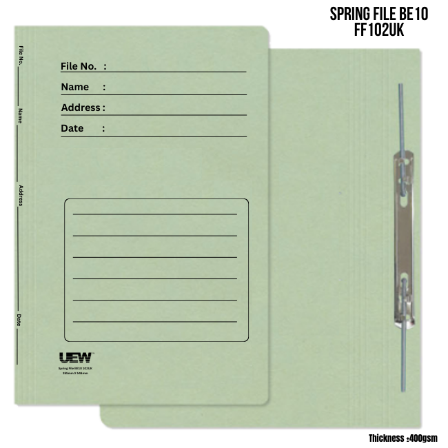 UEW Spring File BE10 FF102UK