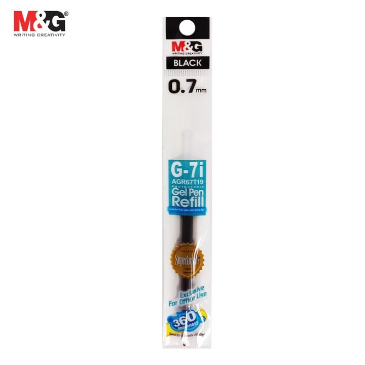 M&G Refill Gel Ink Pen 0.7mm G-7I Agr67T19