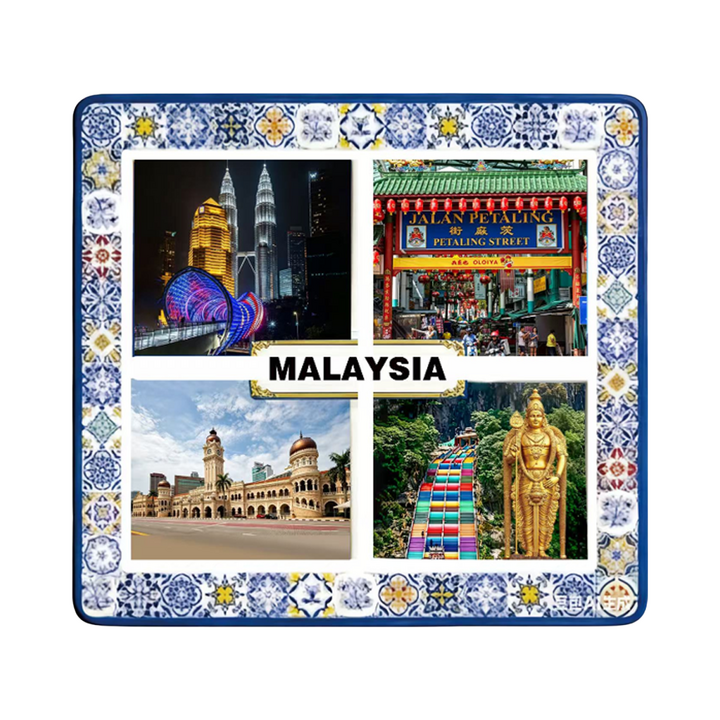 Fridge Magnet - Malaysia Landmarks
