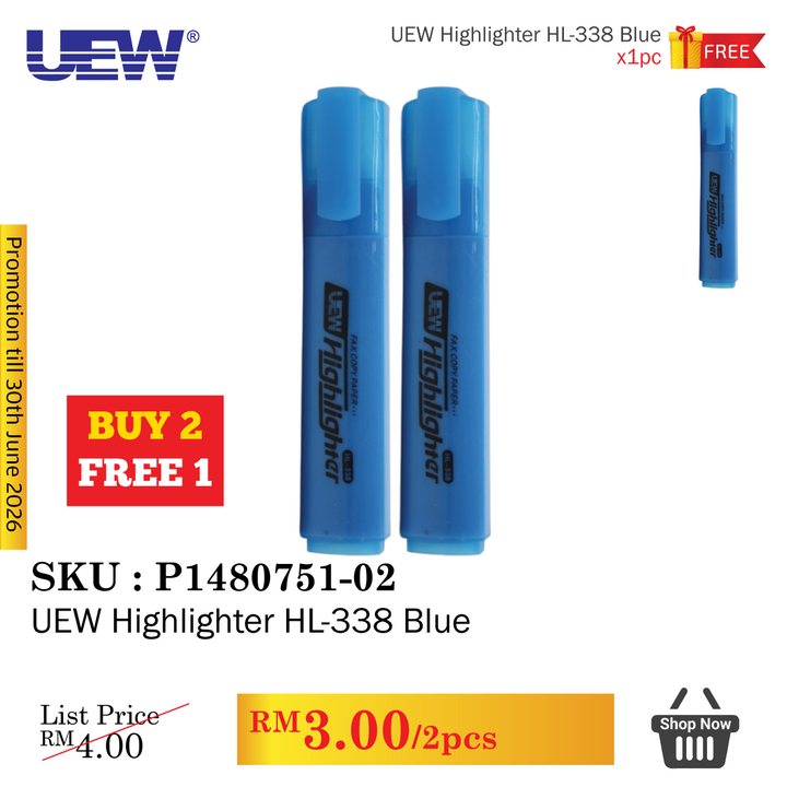 Promo@UEW Highlighter HL-338