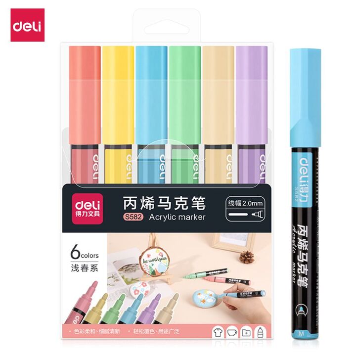 Deli Acrylic Marker 2.0mm