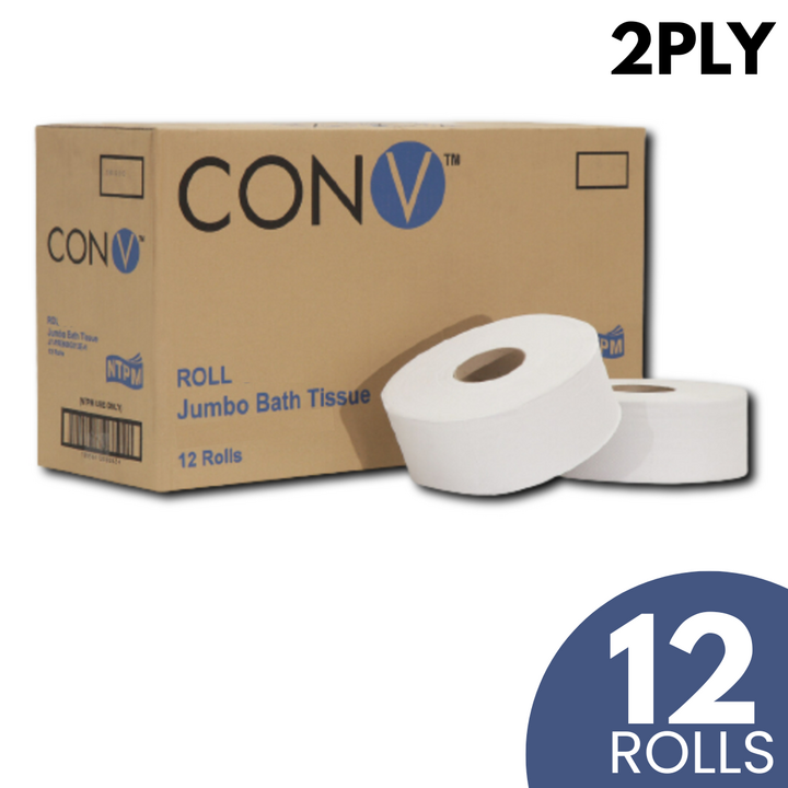 Conv Xtreme Toilet Roll Jumbo 2PLY (JT-XTM200Mx12R)
