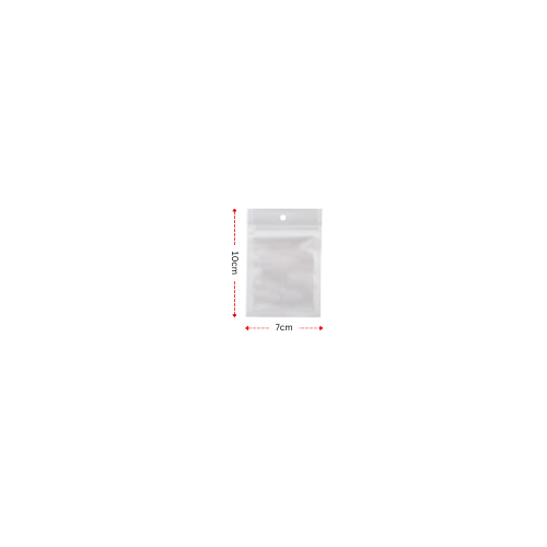 Ziplock Bag P.E.T/C.P.P White Base 50pcs