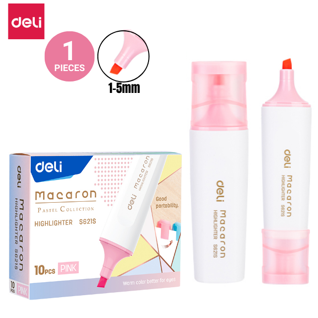 Deli Macaron Highlighter ES621S 1-5mm