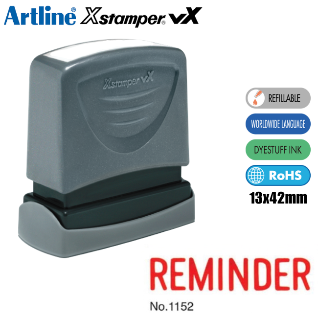 Artline X Stamper (Reminder) ES-BV - Red
