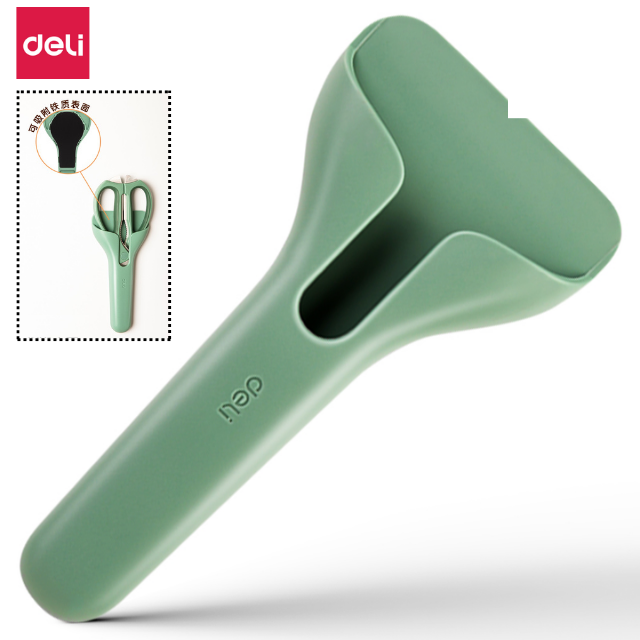 Deli Magnetic Scissor's Holder Green