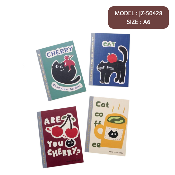 Charming Notebook A6 JZ-50428 60shts