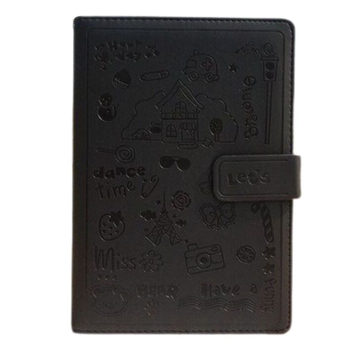 BOWEN Premium Hard Cover Note Book Belt Lock