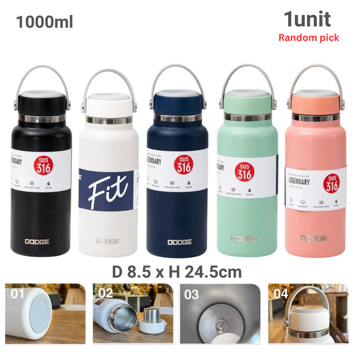 DODGE Thermos Flask + Tea Filter
