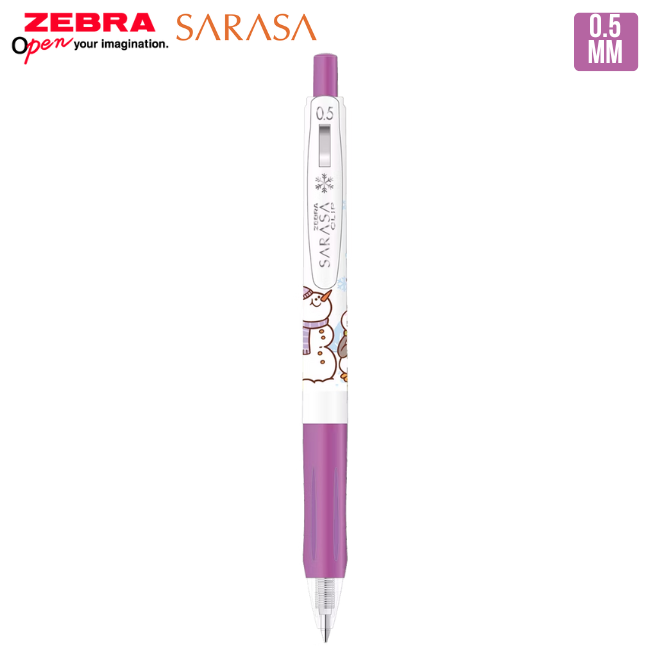 Zebra Gel Pen Sarasa Clip Winter Animal 0.5mm