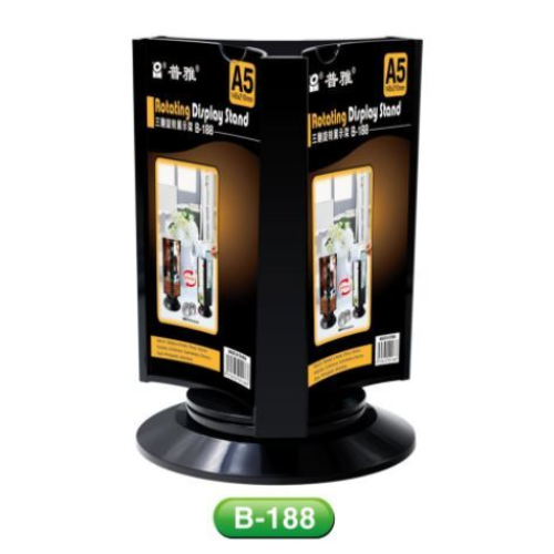 Acrylic Rotating Display Stand B-188 A5 148X210Mm